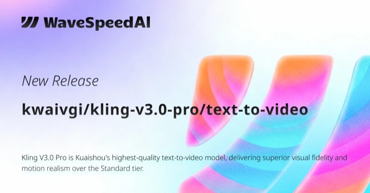 Kling V3.0 4K · Text to Video example reference.