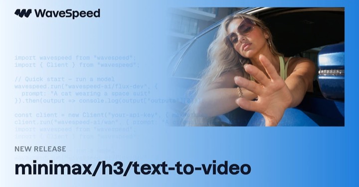 H3 · Text to Video example reference.