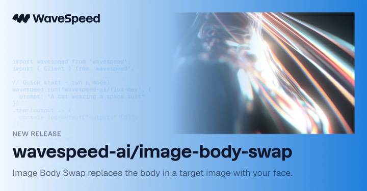 Image Body Swap example reference.