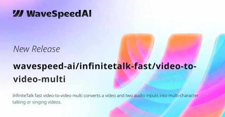 Infinitetalk Fast · Video to Video Multi example reference.