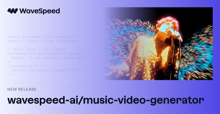 Music Video Generator example reference.