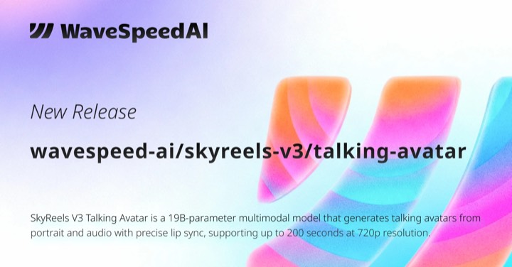 Skyreels V3 · Talking Avatar example reference.