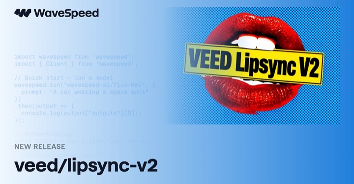 Lipsync V2 example reference.