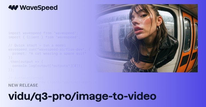 Q3 Pro · Image to Video example reference.